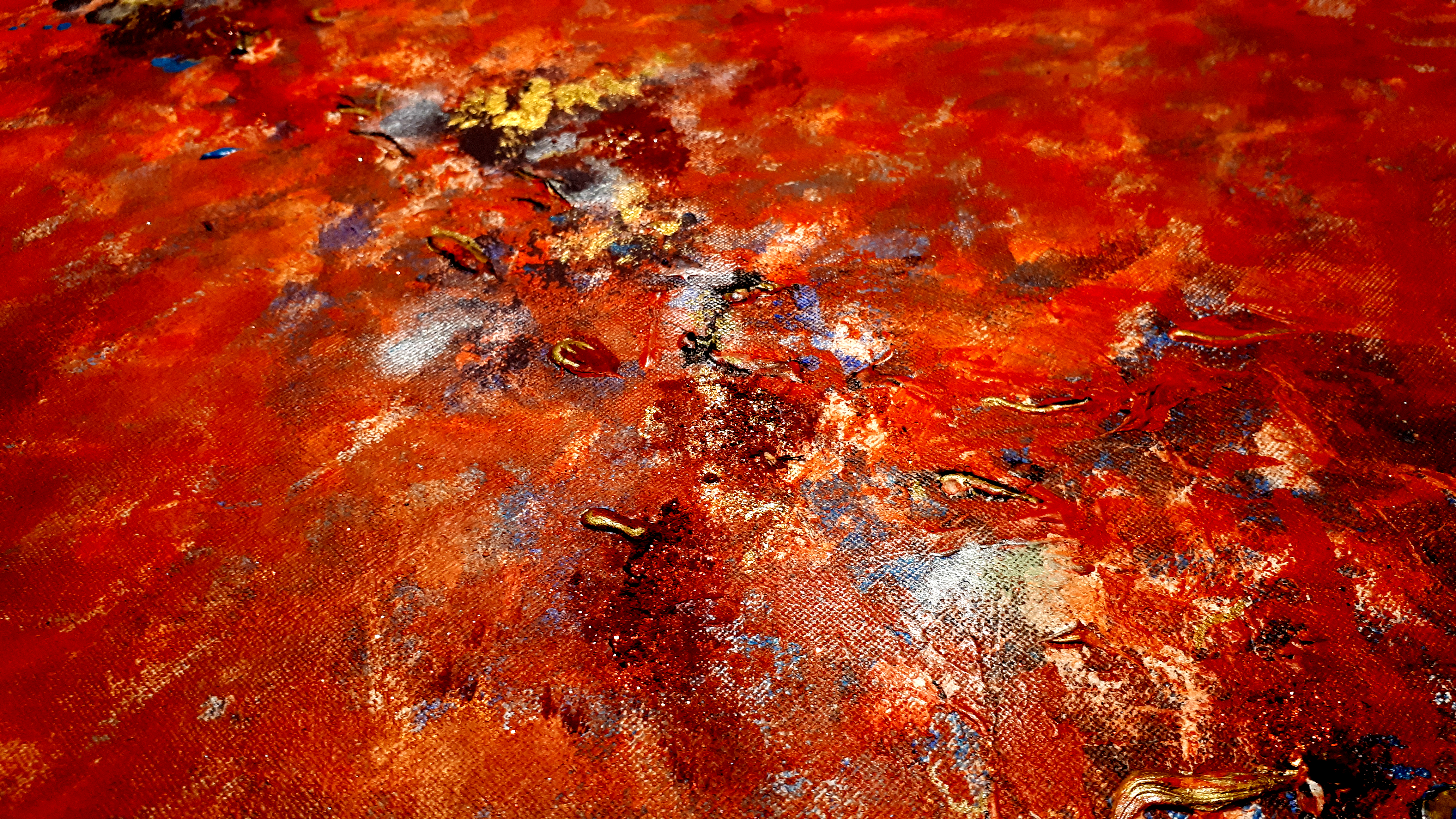 Deep Red, Detailaufnahme