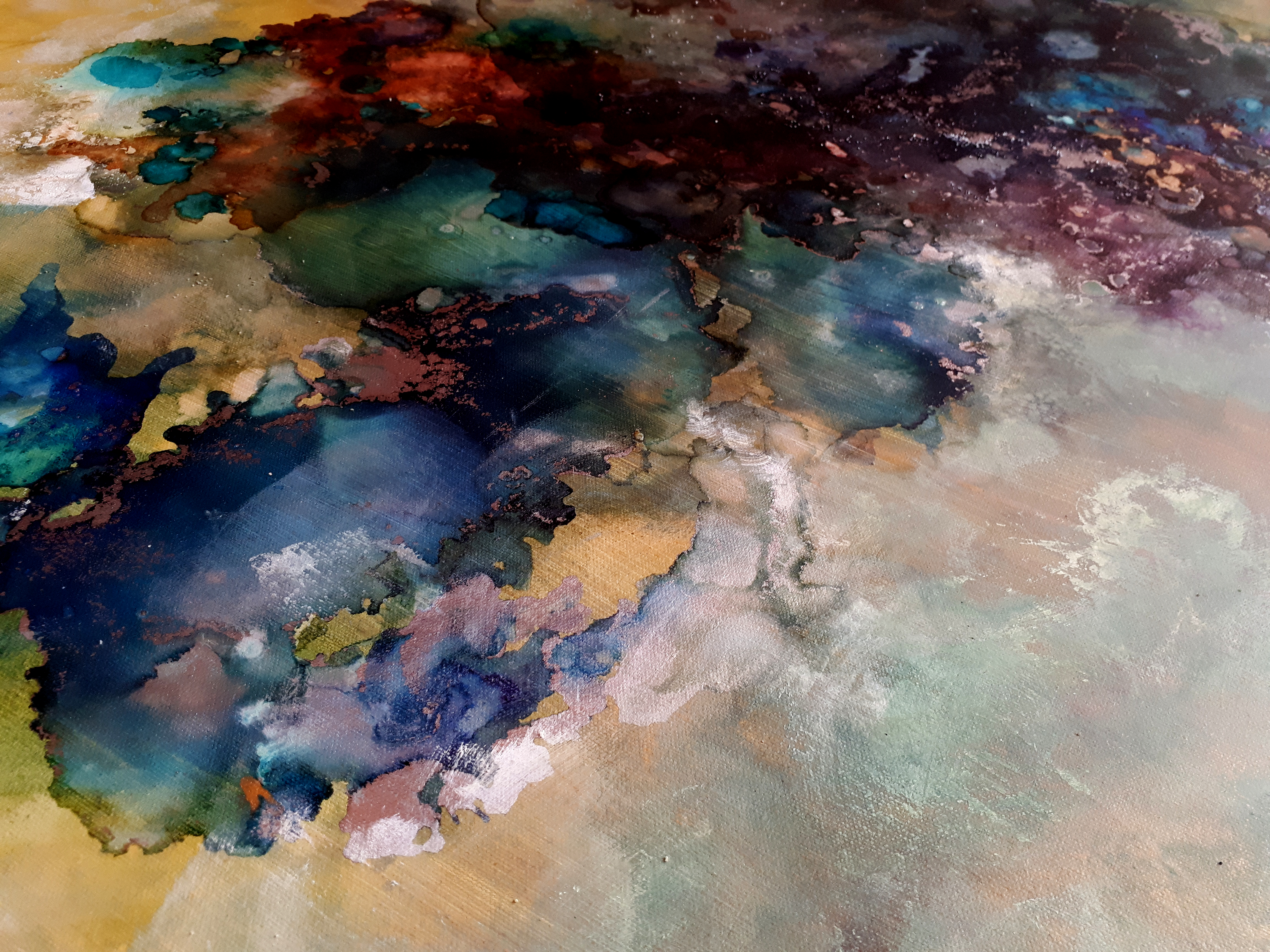 Diffusion, Detailaufnahme
