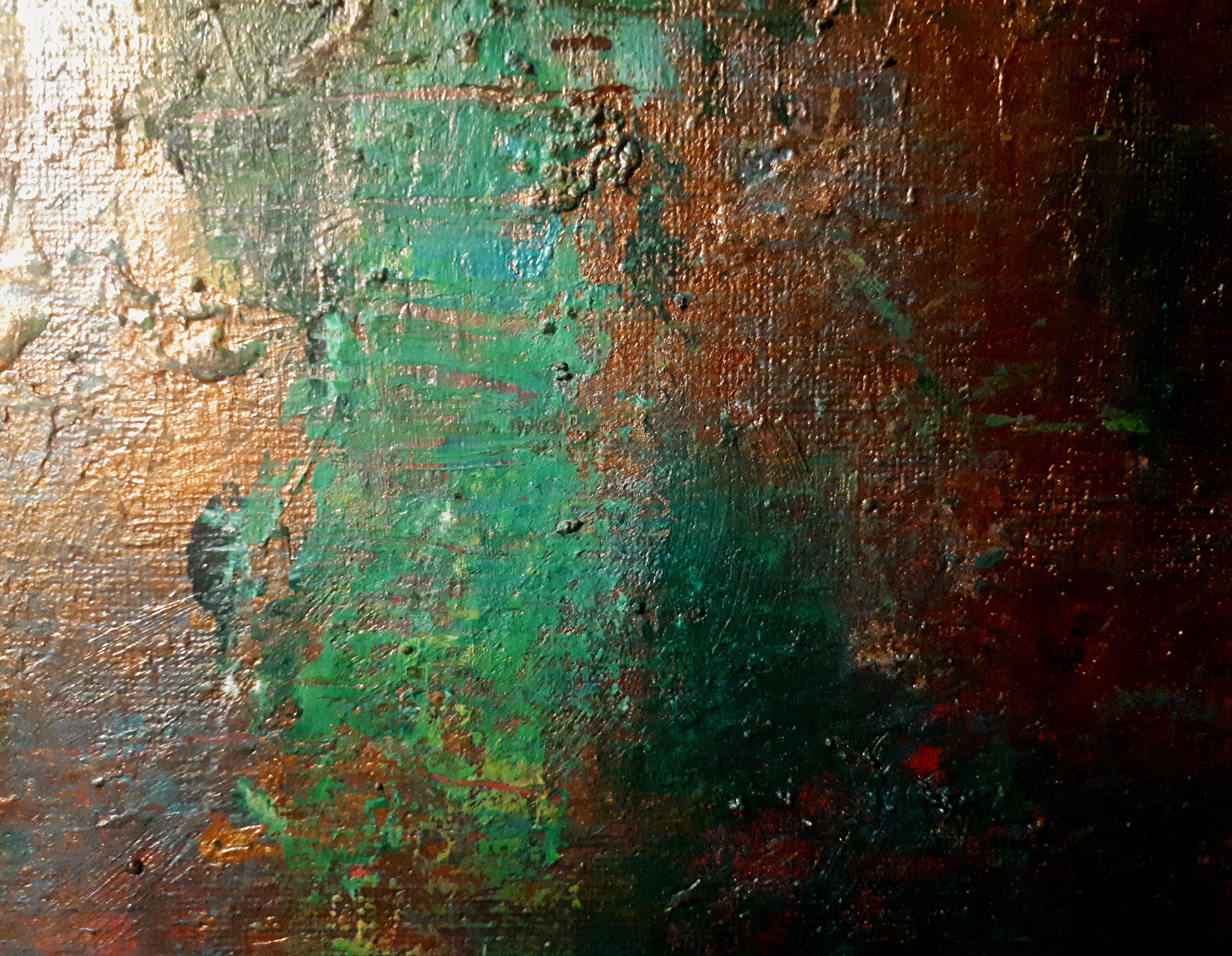 Edelrost, Detailaufnahme