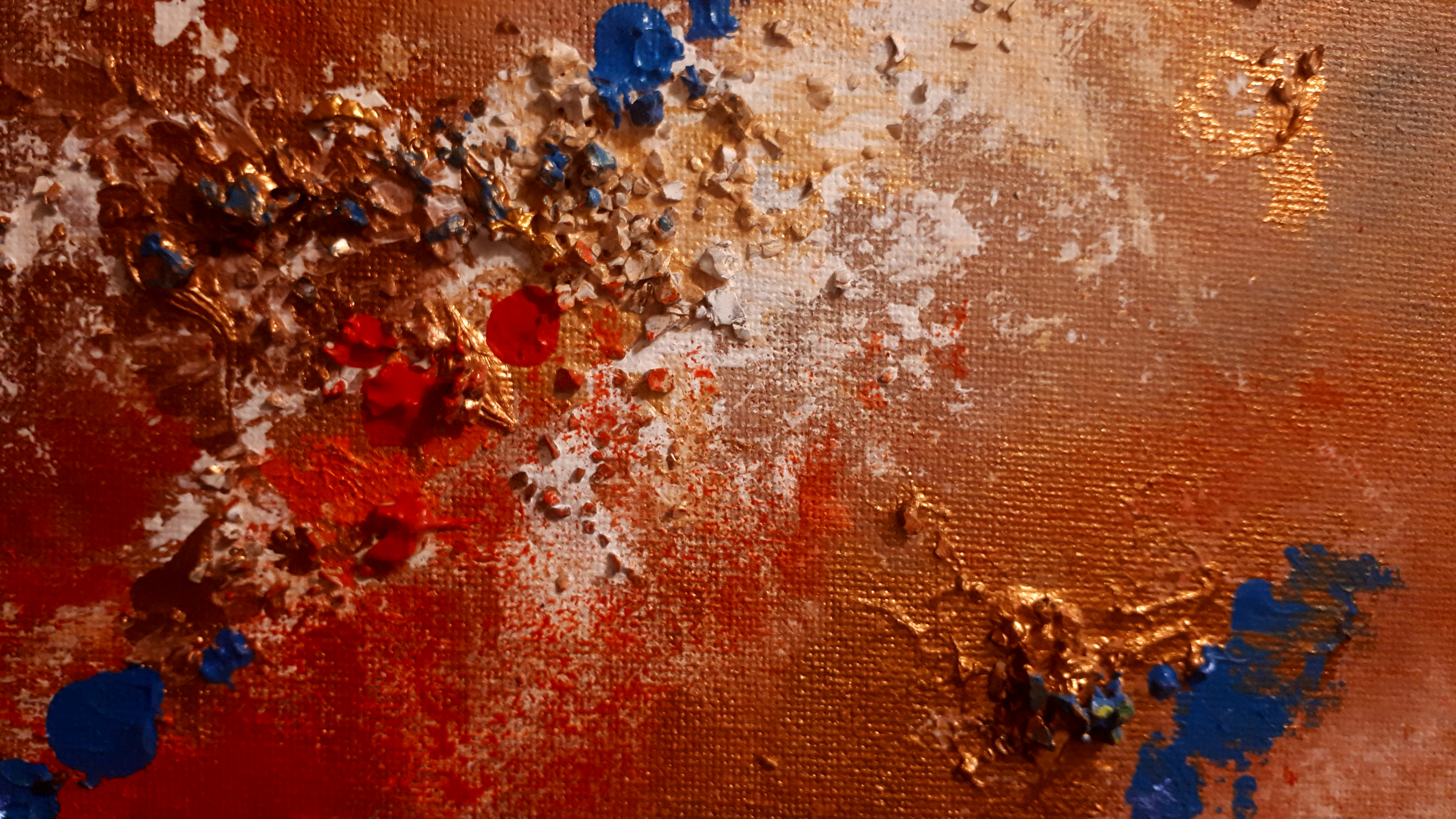 Fuego, Detailaufnahme