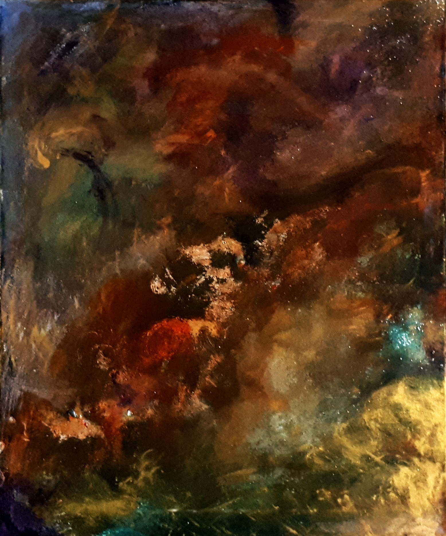 La Passion, 80 cm x 80 cm (Breite x Höhe)