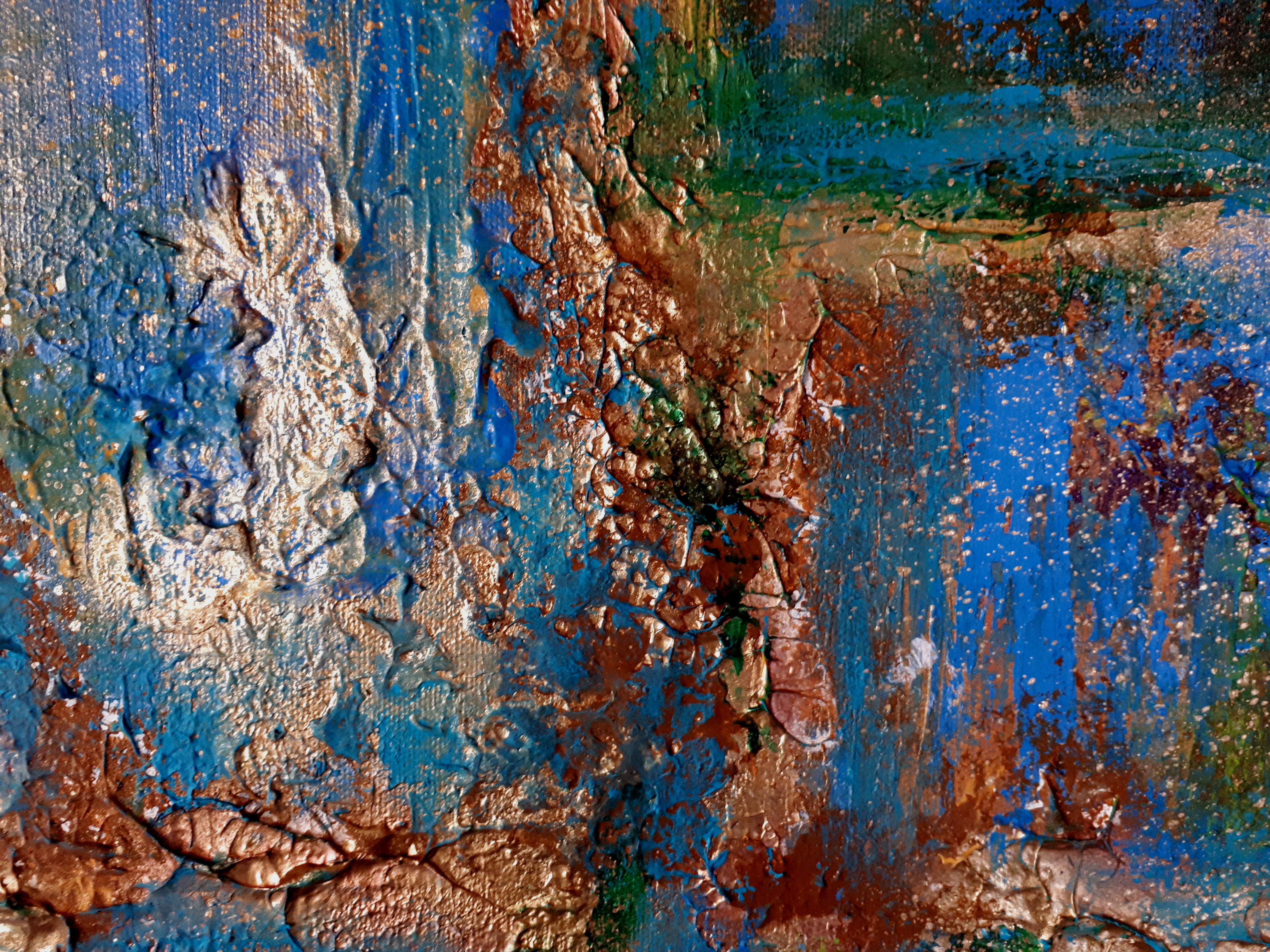 Old Rusted Metal, Detailaufnahme