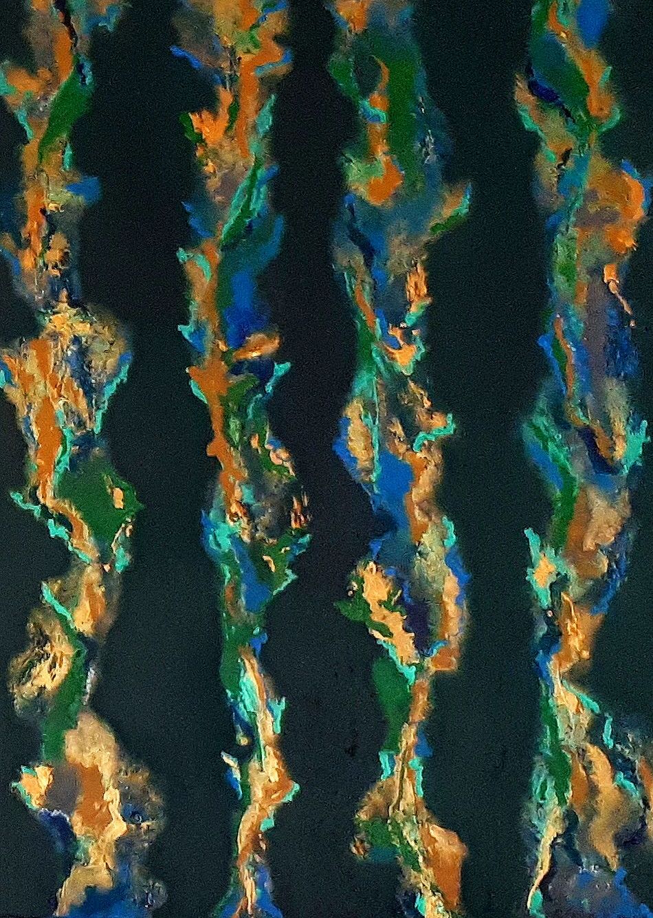 Turbulent Flow,  80 cm x 120 cm (Breite x Höhe)